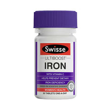 Load image into Gallery viewer, Swisse Iron 补铁片30片
