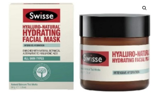 swisse hydrating facial mask 50g