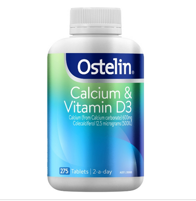 Ostelin Vit D + Calcium 275 T