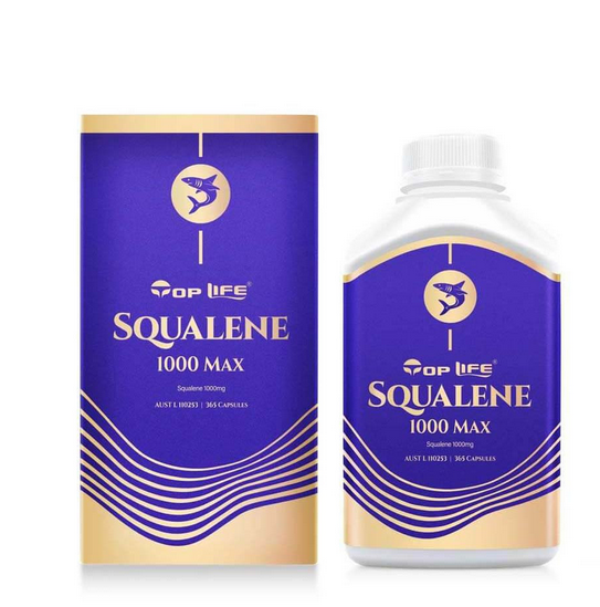 Top Life Squalene 1000 max 鲛鲨烯365粒