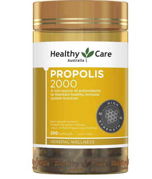 Healthy Care Propolis 2000mg 200 Capsules