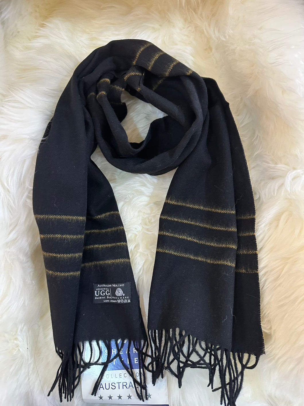 UGG SUPER-FINE LAMBSWOOL SCARF 30cm*180cm