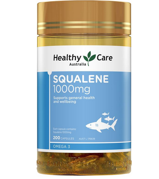 Healthy Care Squalene 1000mg 200 Capsules