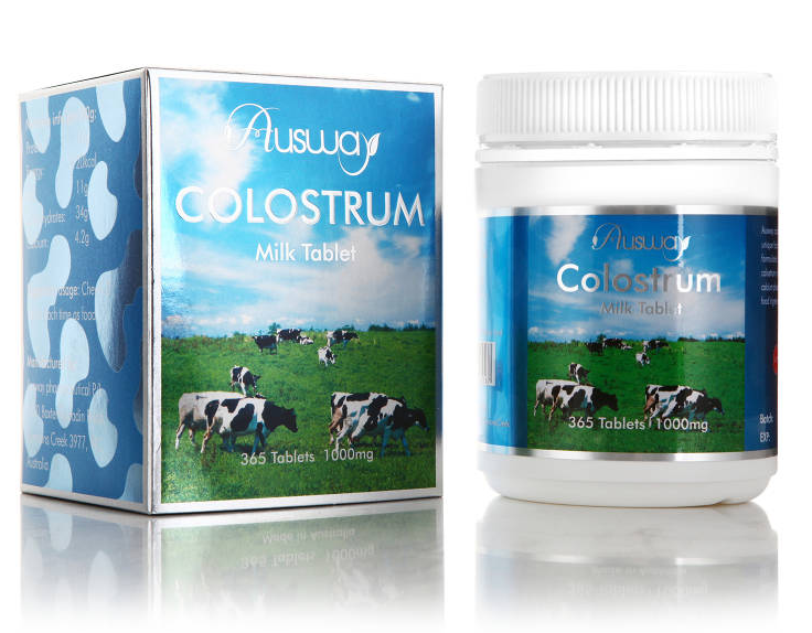 AW Colostrum Milk Tablet牛初乳片 1000mg 365T