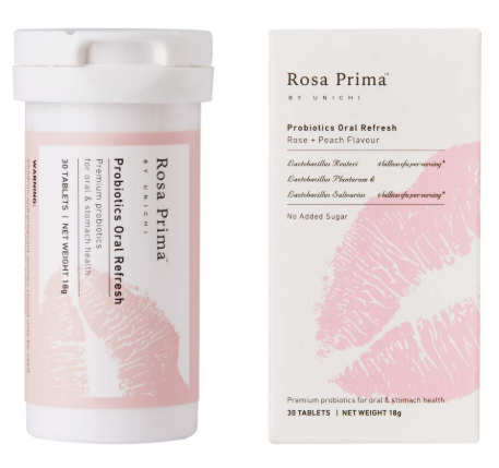 Unichi-Rosa Prima Probiotics Oral Refresh 30 Tablets