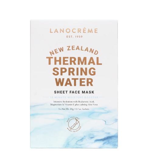 Lanocreme Thermal Spring Water Sheet Mask 5Ps