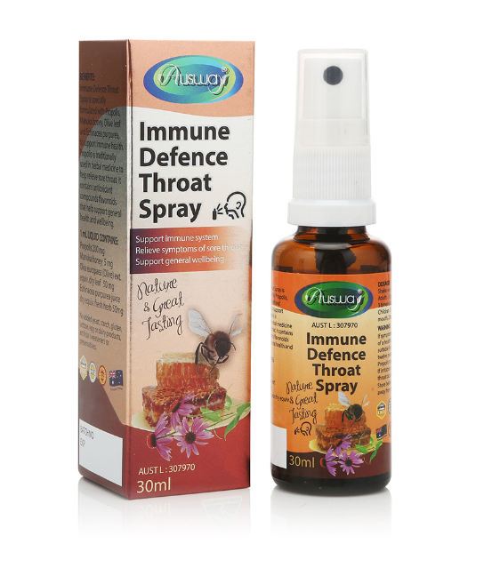 Ausway immune defence throat spray 30ml