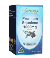 将图片加载到图库查看器，AW Squalene 1000mg角鲨烯 365 C100 % Pure
