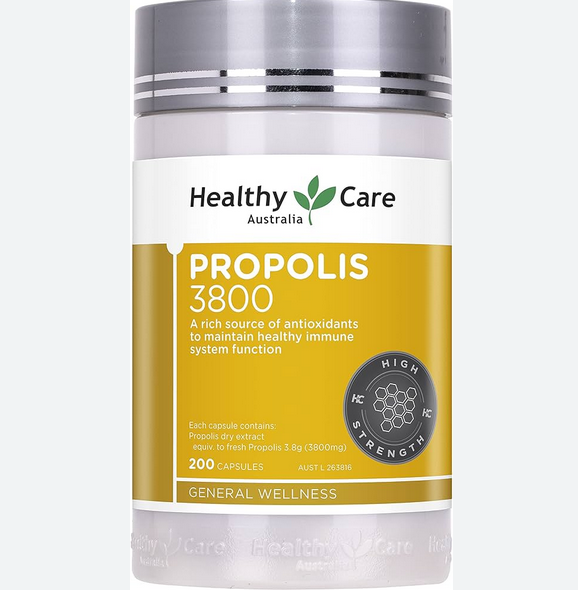 Healthy Care Ultra Premium 3800mg Propolis 200Capsules