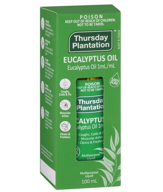 Thursday Plantation Eucalyptus Oil 100% 100ml