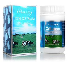 将图片加载到图库查看器，AW Colostrum Milk Tablet 牛初乳片1000mg 200T
