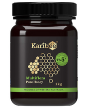 Load image into Gallery viewer, Karibee Multiflora 蜂蜜 TA 5+ 1kg
