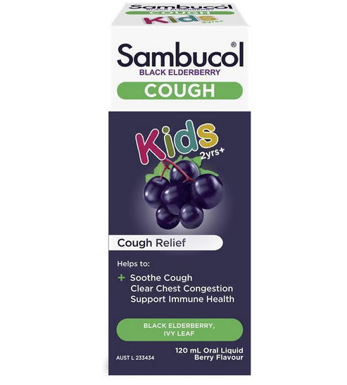 Sambucol Kids Cough Liquid 120ml