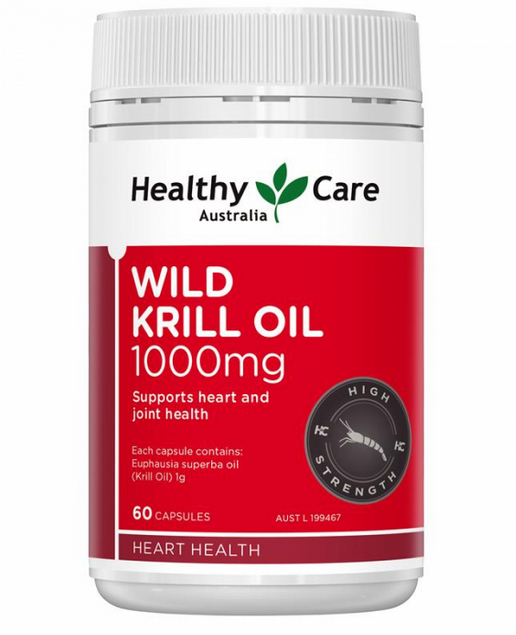 HC Wild Krill Oil 1000mg虾青素 60 C