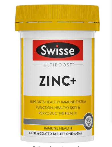 Swisse Ultiboost Zinc+ Tablets, 60 C