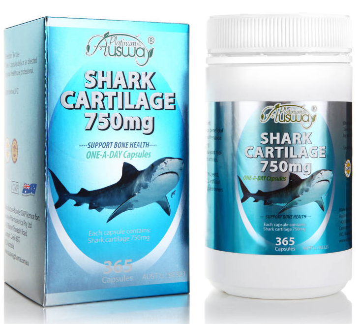 AW Shark Cartilage 鲨鱼软骨素750mg 365 C