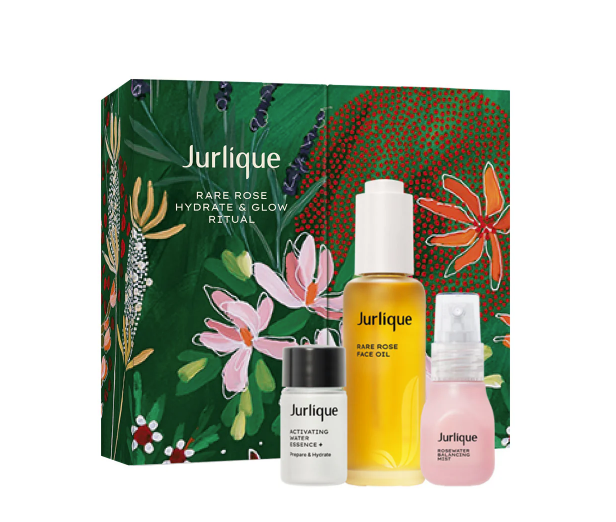 Jurlique Rare Rose Hydrate & Glow Ritual 2025, valued at $121