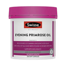 Load image into Gallery viewer, Swisse Evening Primrose Oil 月见草油软胶囊 200粒
