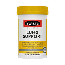 Load image into Gallery viewer, Swisse Lung Support清肺片90片

