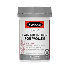 Load image into Gallery viewer, Swisse Hair Nutrition For Women 女士生发营养片 60 Capsules
