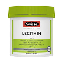 Load image into Gallery viewer, Swisse Lecithin 卵磷脂 1200mg 150C
