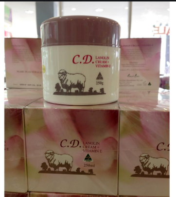 CD Lanolin Cream + VE 250g