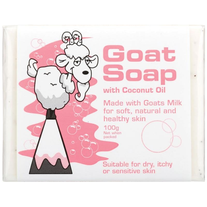 Goat Soap Coconut Oil 椰子油羊奶皂100g