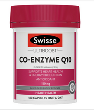 Load image into Gallery viewer, Swisse Co-Enzyme Q10 150mg Q10心脏辅酶180粒
