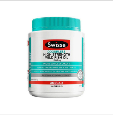 swisse深海鱼油软胶囊无腥味1500MG400粒