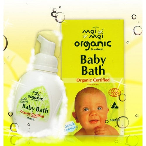 Mei Mei Organic Baby Bath 宝宝有机沐浴露180ML