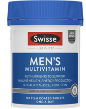 Load image into Gallery viewer, Swisse Mens Multivitamin男士复合维生素 120Tablets NEW
