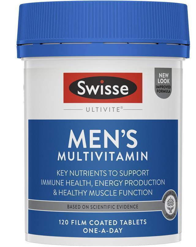 Swisse Mens Multivitamin 120 Tablets NEW