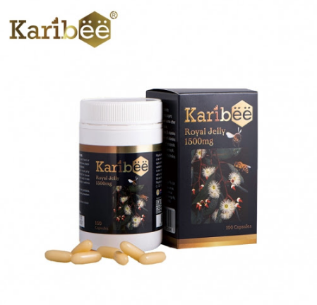 Karibee Royal Jelly 1500mg 100粒 蜂皇乳