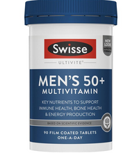 Load image into Gallery viewer, Swisse Multivitamin Men's 50+男士复合维生素50岁以上90TABS
