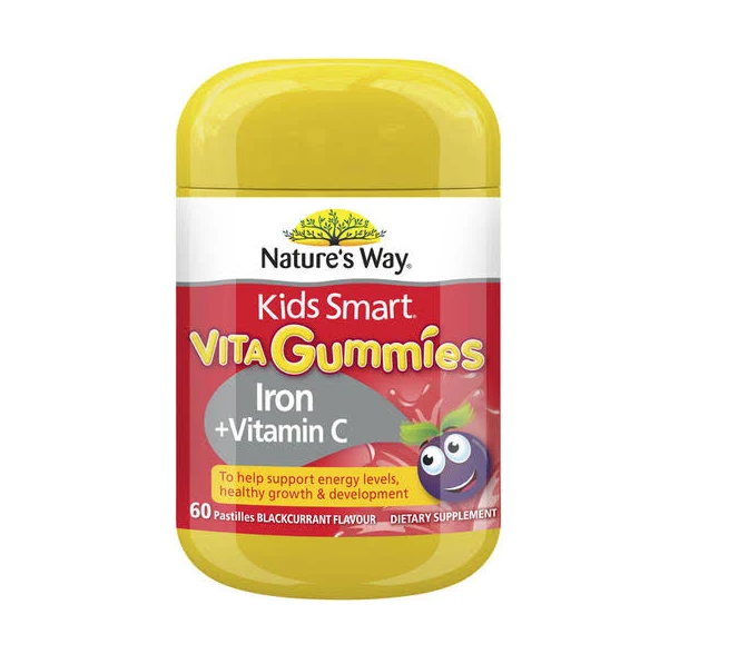 Nature's Way Kids Smart Vita Gummies Iron + Vitamin C 60 Pack