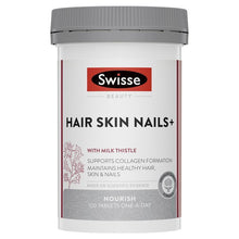 将图片加载到图库查看器，Swisse Hair Skin Nails胶原蛋白片 100 T
