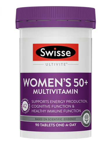 SW WOMENS ULTIVITE 50+ 90女士多维50+ TABS