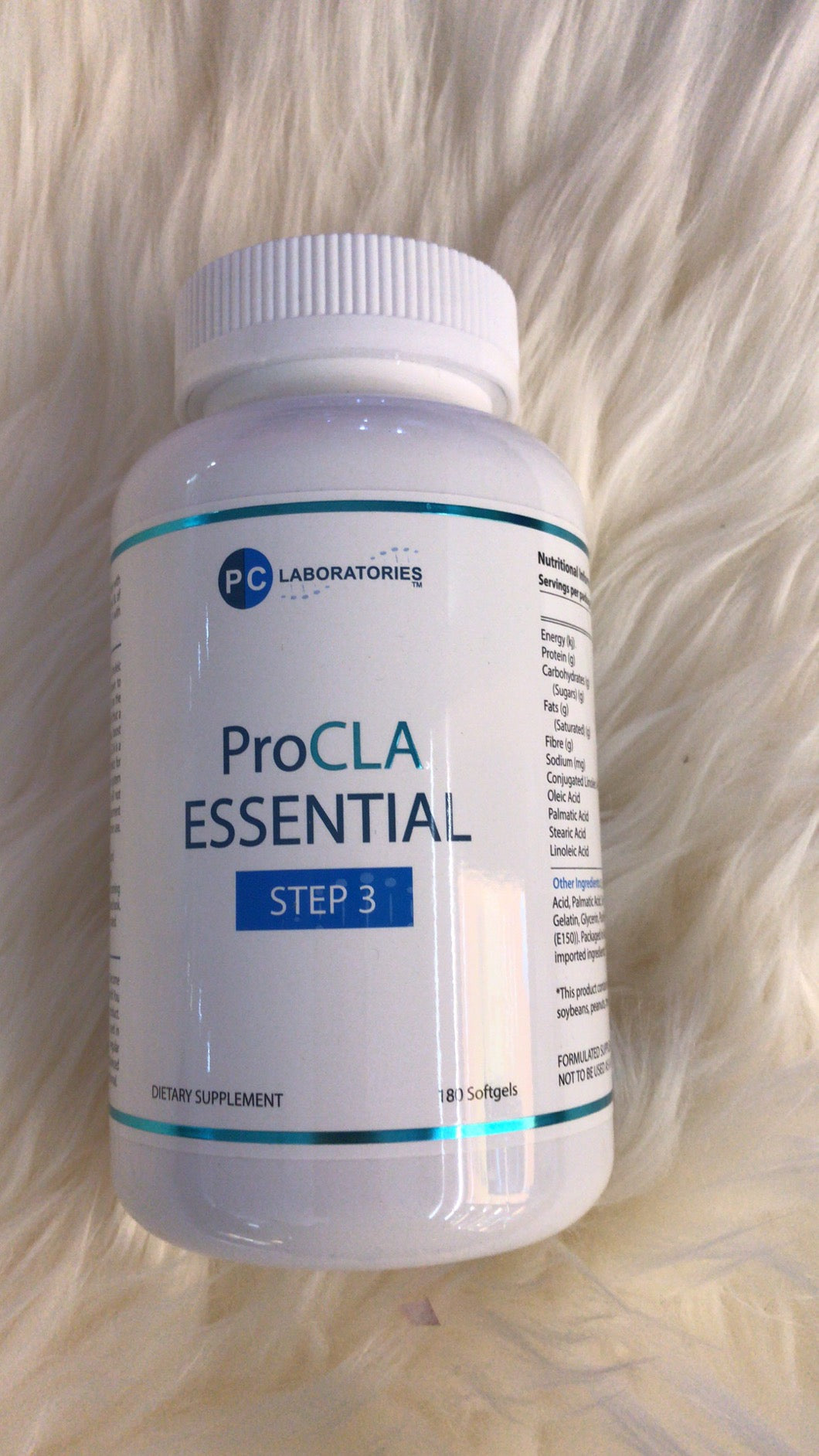 PC Laboratories Pro CLA Essential Step 3 180 粒减脂第三步 共轭亚油酸