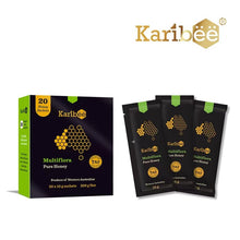 Load image into Gallery viewer, Karibee 条蜜 Multiflora Pure Honey TA5+ 20x10g sachees 200g
