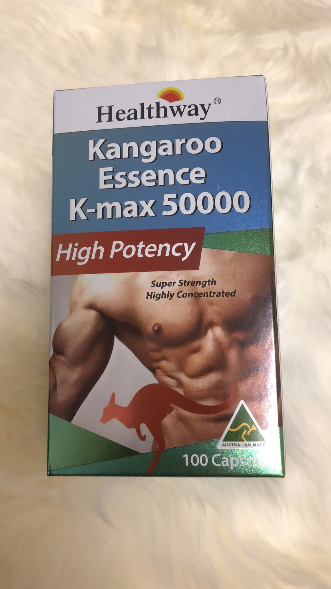 Healthway Kangaroo Essence 50000 100Capsules