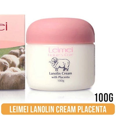 Leimei Lanolin Cream with Placenta羊胎素绵羊油 100g