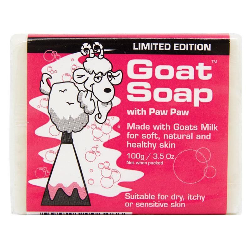 Goat Soap with paw paw木瓜味羊奶皂100g