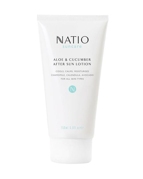 Natio Aloe & Cucumber After Sun Lotion 芦荟黄瓜防晒晒后乳液150ml