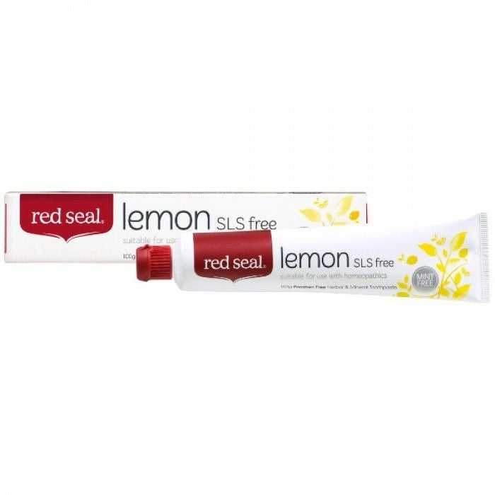 Red Seal Lemon SLS Free 柠檬牙膏100g