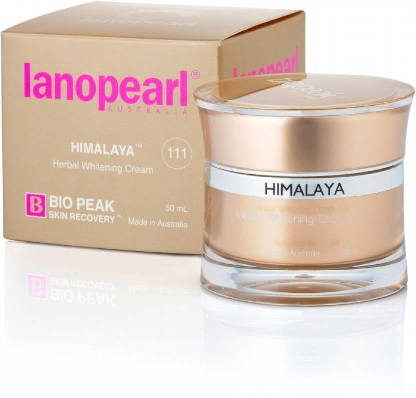 Lanopearl Himalaya Herbal Whitening Cream草本美白素颜霜50ml