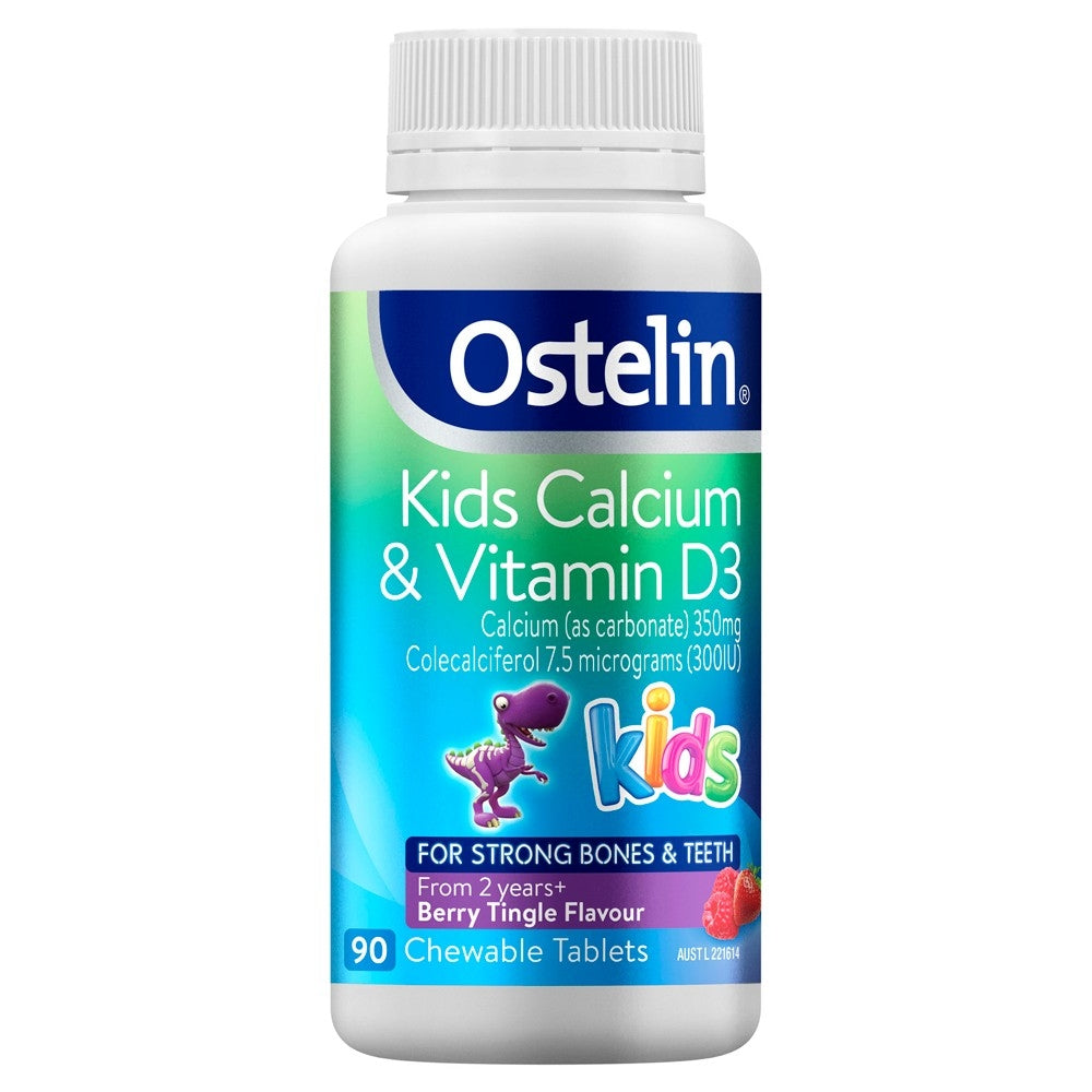 Ostelin Vit D + Calcium Kids Chew 90 T