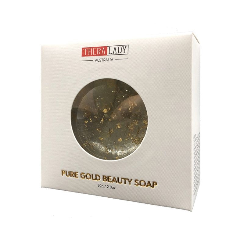 Thera Lady Pure Gold Beauty Soap 黄金除螨神仙球香皂80g