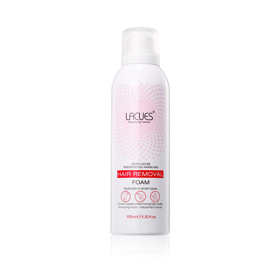 Lacues Hair Removal Foam 脱毛喷雾身体腋下无痛 100ml