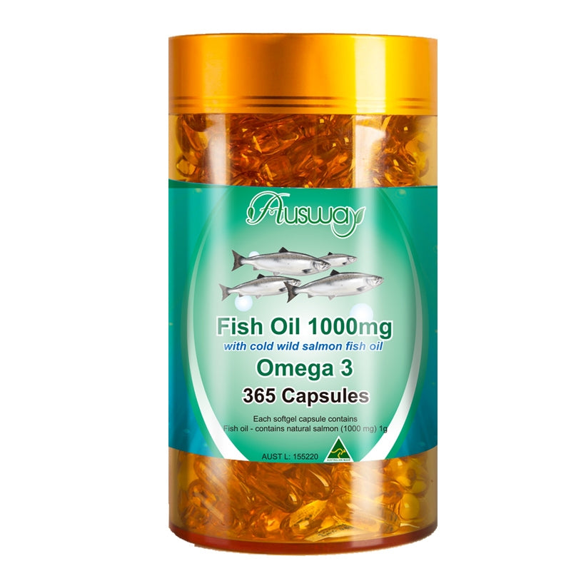 AW Omega3 SalmonOil 1000mg 365Caps(G)