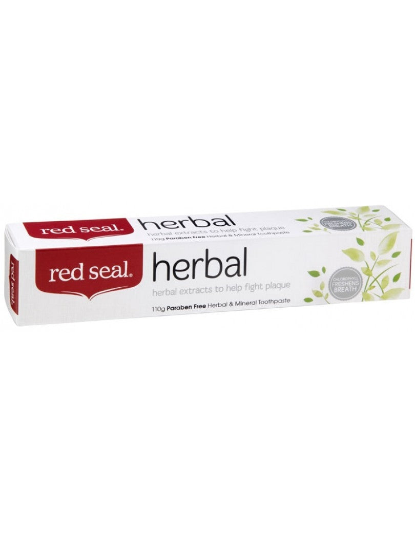 Red Seal Herbal 110g草本牙膏